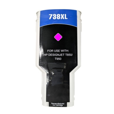 Cartuccia compatibile con HP 738 676M7A magenta