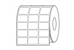 Etichette autoadesive 32x20 mm, tre linee, 9000pz, termico, rotolo