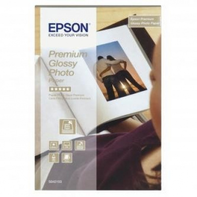 Epson Premium Glossy Photo Paper S042153 C13S042153, 10x15cm, lucido, bianco, carta fotografica