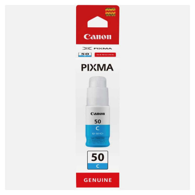 Canon GI-50C 3403C001 Ciano (cyan) inchiostro originale