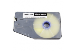 Nastro autoadesivo L-Mark LM512WL, 12mm x 8m, bianco