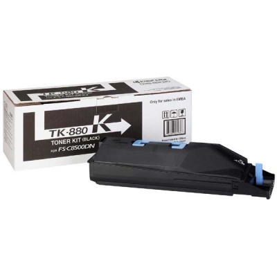 Kyocera Mita TK-880K nero (black) toner originale