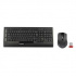 A4Tech 9300F, multipack tastiera s bezdrátovou optickou mouseí, AAA, IT/US, classico, 2.4 [GHz], senza fili, nero