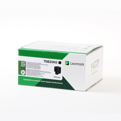Lexmark 75B20K0 nero (black) toner originale