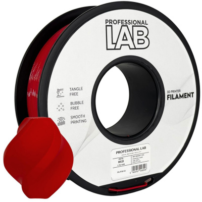 Professional Lab FG-P30-E1, 3D filamento, PETG, 1,75mm, 1000g, Rosso (Red)