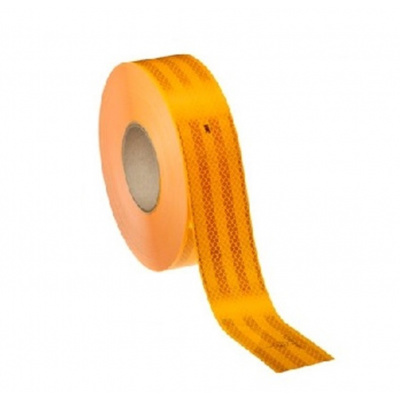 3M 983-21 Diamond Grade Nastro fluorescente riflettente, giallo, larghezza 55 mm, metraggio