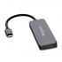 Verbatim 32155, USB-C hub multiporta Essentials 4-port, 32155, grigio, lunghezza del cavo 18cm, USB-C PD, USB-A 3.2 Gen 1, USB-A 2.0