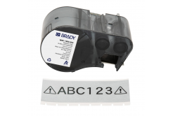 Brady M5C-1500-584 / 170937, 38.10 mm x 6.10 m, Plastica, testo nero / sfondo bianco
