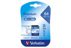 Verbatim 44024 microSDXC Flash Card, scheda di memoria, SDXC, 64GB