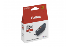 Canon PFI-300R 4199C001 rosso (red) cartuccia originale