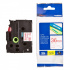 Nastro compatibile con Brother TZ-262 / TZe-262, 36mm x 8m, testo rossa / sfondo bianco