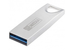 MyMedia USB flash disk, USB 3.2, 64GB, MyAlu, argento, 69277, USB A