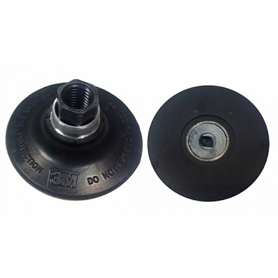 3M Platorello per dischi Roloc™, filettatura M14 3M Platorello per dischi Roloc™, rigido, filettatura M14, diametro 75 mm (84998)