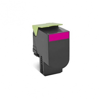 Lexmark 80C2SM0 magenta (magenta) toner compatibile