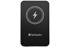 Verbatim 32240 power bank con ricarica wireless, 5V, 5 000mAh, nero