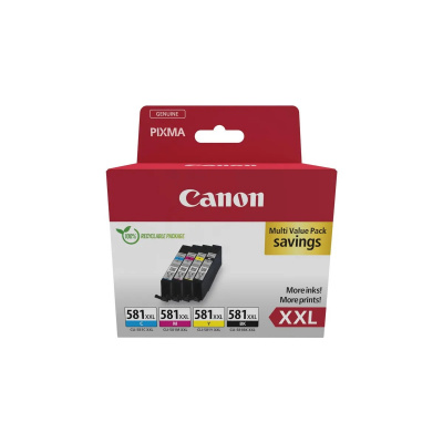 Canon CLI-581XXL 1998C006 colore (CMYK) multipack di cartucce originali
