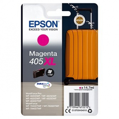 Epson 405XL C13T05H34010 magenta (magenta) cartuccia originale