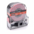 Epson LC-5RWP, SD18RW, 18mm x 8m, testo bianco / sfondo rosso, nastro compatibile