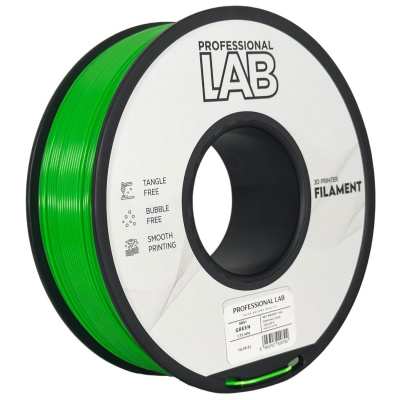 Professional Lab FG-P6-E1, 3D filamento, ABS+, 1,75mm, 1000g, Verde (Green)