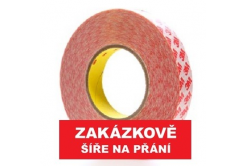 3M™ oboustranná páska GPT-020F, čirá, tl. 0,2 mm, plastový liner 19 mm x 50 m