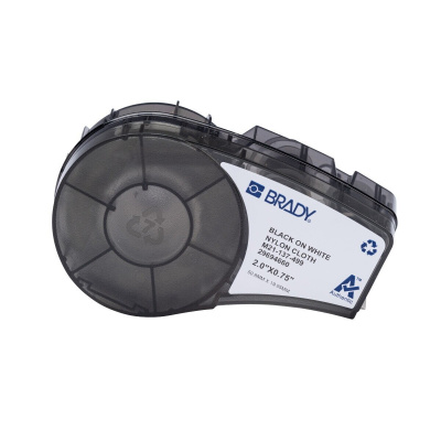 Brady M21-137-499 / 152094, 50.80 mm, Nylon, testo nera / sfondo bianco