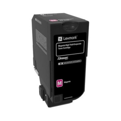 Lexmark 84C2HME magenta toner originale