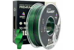 Smart Print FG-S101-E1, 3D filamento, PLA Silk, Dual Color, Black, Green, 1kg, 1,75mm
