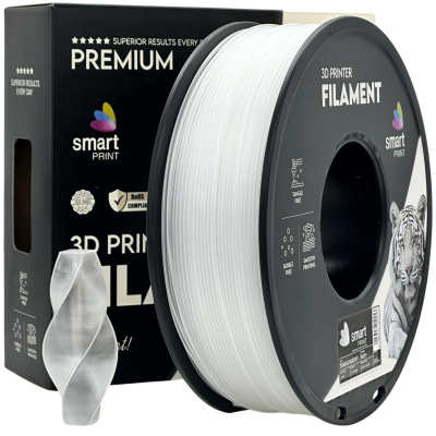 Smart Print FG-S11-E1, 3D filamento, ABS+, 1,75mm, 1000g, Trasparente (Transparent)