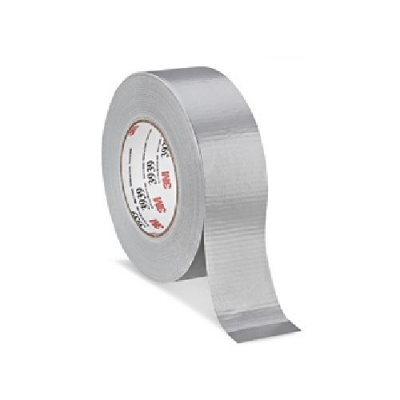 3M 3939 Duct Tape, tessuto nastro argento, 48 mm x 54,8 m