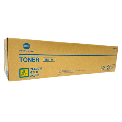Konica Minolta ACP8250 TN715Y giallo (yellow) toner originale