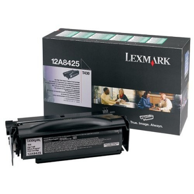 Lexmark 12A8425 nero (black) toner originale