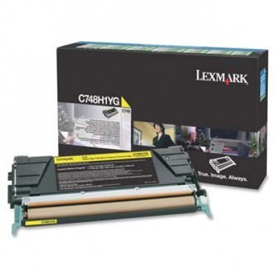 Lexmark C748H1YG giallo (yellow) toner originale