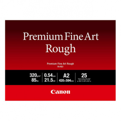Canon Fine Art Rough, carta fotografica, opaco, bianco, A2, 320 g/m2, 25 pz 4562C005, getto d'inchiostro