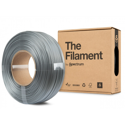 "The Filament" by Spectrum TF-24249, ReFill, PETG Lite, 1,75mm, 1000g, Argento (Silver)