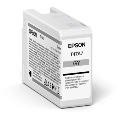 Epson T47A7 C13T47A700 grigio (gray) cartuccia originale