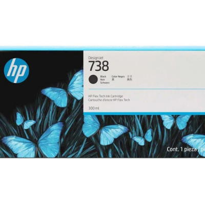 HP 738M 498Q0A nero (black) multipack di cartucce originali