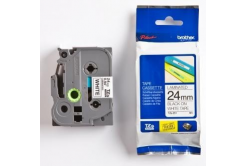Brother TZ-251 / TZe-251, 24mm x 8m, testo nera / sfondo bianco, nastro originale
