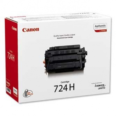 Canon CRG-724H nero (black) toner originale