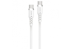 Powerton ENERGY WHITE EDITION Cavo USB-C, 60W, 1 m, in silicone, bianco