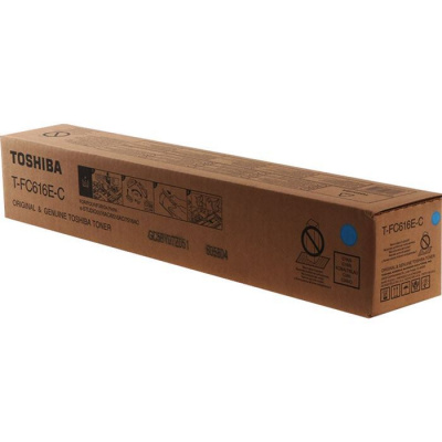 Toshiba T-FC616EC 6AK00000369 ciano (cyan) toner originale