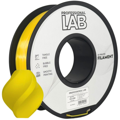 Professional Lab FG-P18-E1, 3D filamento, HS-PLA, 1,75mm, 1000g, Giallo (Yellow)