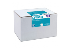 Dymo S0722390 etichette di carta 89mm x 36mm, bianco, grandi, 24 x 260 pz