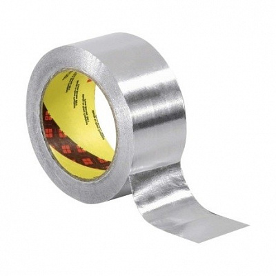 3M 431 Nastro adesivo in alluminio, 50 mm x 55 m, spessore 0,08 mm