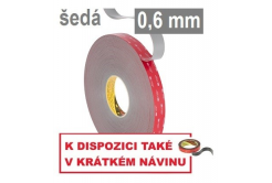 3M VHB™ GPH-060GF Oboustranně silně lepicí páska, tl. 0,6 mm 12 mm x 33 m