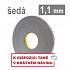 3M VHB™ 4941-P, tl. 1,1 mm; světle šedá oboustranně velmi silně lepicí akrylová páska 19 mmx 3 m