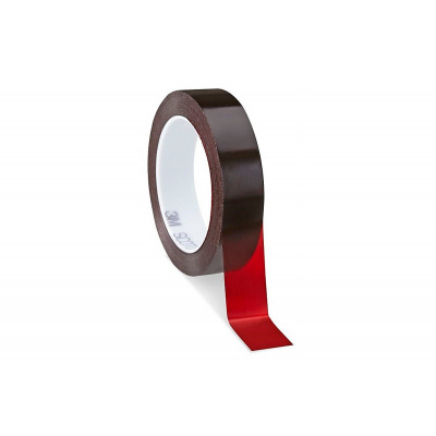3M 616 Scotch Nastro litografico, rosso, 12 mm x 66 m