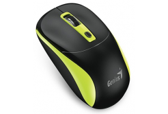 Myš bezdrátová, Genius NX-7123, černo-zelená, optická, 1200DPI