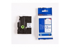 Brother TZ-FA3, 12mm x 3m, testo blu/sfondo bianco, nastro originale