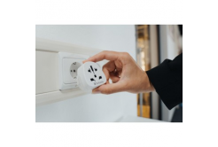 Verbatim WTEU-02 49549 World-to-Europe, adattatore da viaggio, bianco