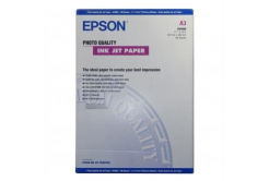 Epson Photo Quality InkJet Paper S041068 C13S041068, 105 g/m2, A3, 100pz, opaco, bianco, carta fotografica